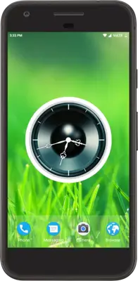 Black Clock Live Wallpaper android App screenshot 3