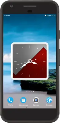 Black Clock Live Wallpaper android App screenshot 4